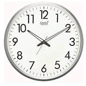 Ajanta Quartz Ajanta Abstract Quartz Analog Wall Clock(32 Cm X 32 Cm X 3.5 Cm,White)
