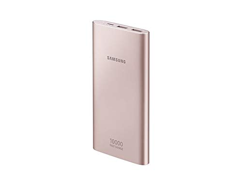 Samsung Original Type C Dual Port Battery Pack 10 Ah with Adaptative Fast Charging, Pink