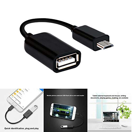 N4U Online® Male Host to USB Female OTG Cable Adapter For Motorola Moto G7 Power