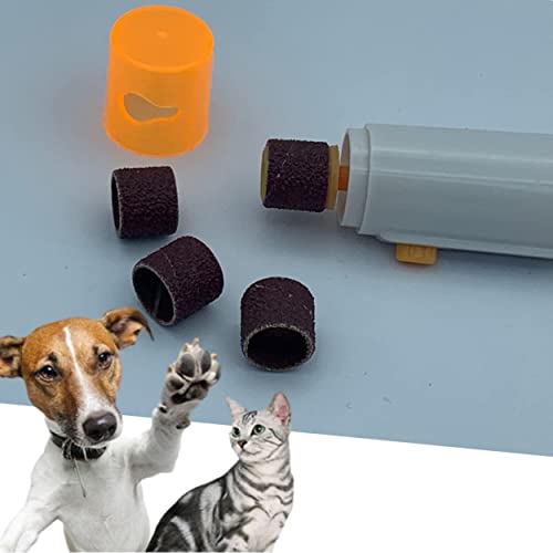 Lime à Ongle Chien, Coupe Ongle Chien Electrique, Coupe Griffes électrique pour Chat Chien Grand Moyen, 40DB Ultra-Silencieux