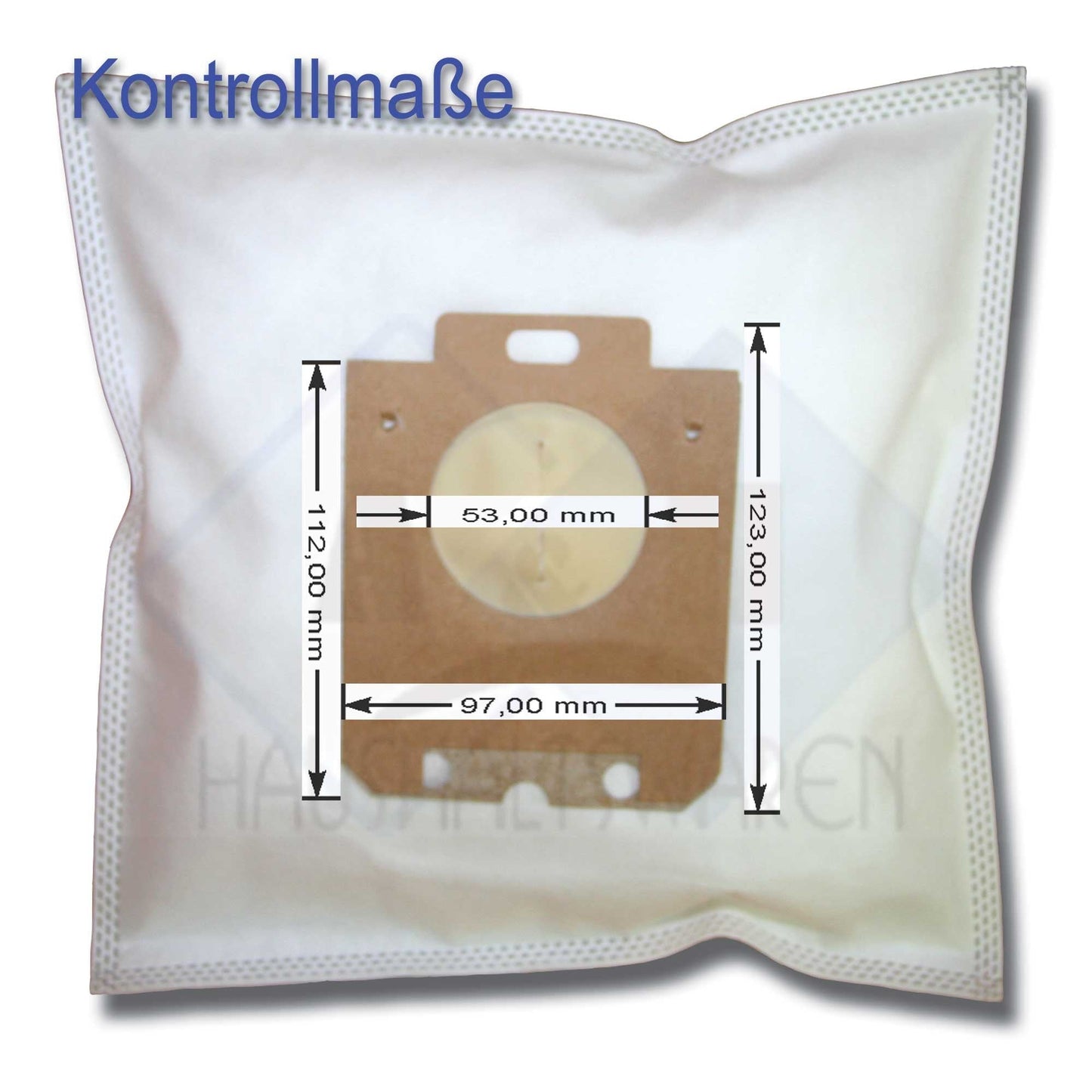 Lot de 10 sacs d’aspirateur pour Philips PowerGo FC8243/09
