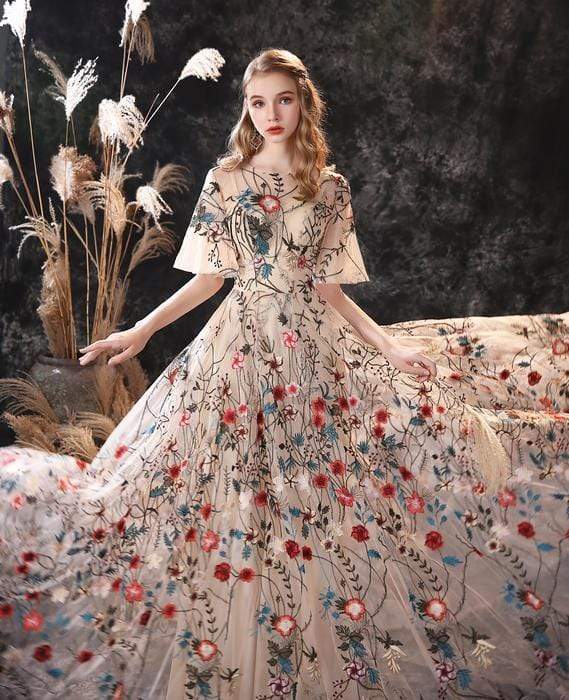 Princess African Mermaid Wedding Dress Satin Sexy Flowers Bridal Dress