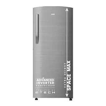 IFB 197L 5 Star Direct Cool Single Door Refrigerator (IFBDC-2235DBSE, Brush Grey, Advanced Inverter Compressor, Extraordinary Storage with Humidity Controller)