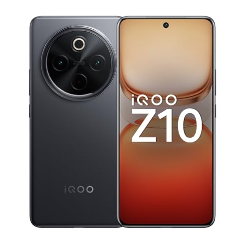 iQOO Z10 5G (Silver, 8GB RAM, 128GB Stroage) | India's Biggest Ever 7300 mAh Battery | Snapdragon 7s Gen 3 Processor | Brightest Quad Curved AMOLED Display in The Segment : Amazon.in