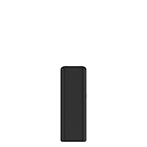 Mophie Power Bank, 2600mAh Portable Charger Ultra Compact External Battery PowerBank with 1 Amp High-Speed Charging (Genuine 2600mAh Capacity) - Black