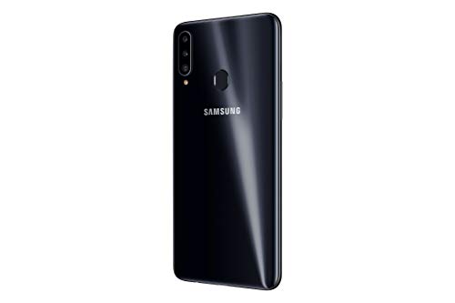 Samsung Galaxy A20s (32GB 2GB RAM) 6.5" HD+ Triple Camera SM-A207F/DS 4G LTE (AT&T Europe Asia Africa Cuba Digitel) Dual SIM GSM Factory Unlocked - International Version - No Warranty (Black)