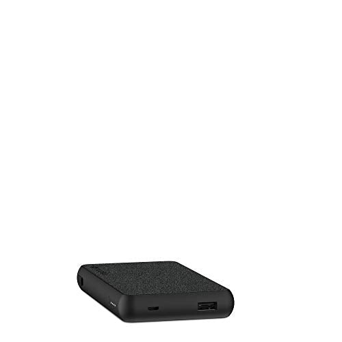 Mophie Powerstation Plus XL (10,000mAh) - Qi Wireless Charging with Built in Micro USB and Lighning Cables - Black