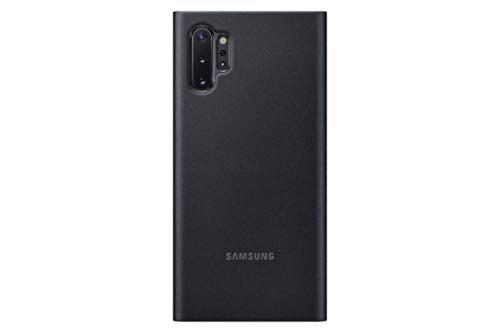 Samsung Galaxy Note10+ Case, S-View Flip Cover - Black (US Version with Warranty)