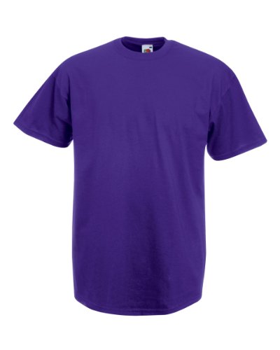 Fruit Of The Loom Valueweight T Shirts M Purple