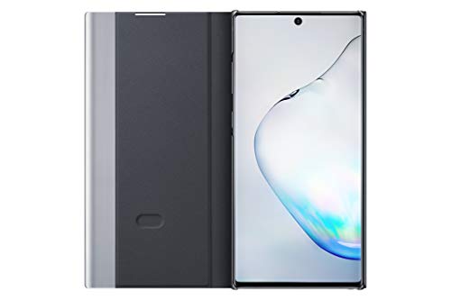 Samsung Galaxy Note10+ Case, S-View Flip Cover - Black (US Version with Warranty)