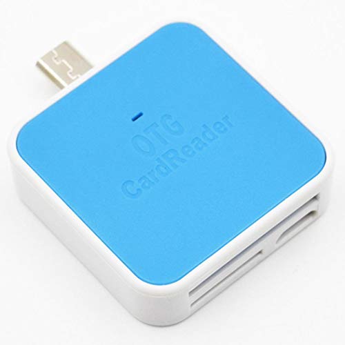 LIOPIO New OTG Smart USB 2.0+ Micro USB Card Reader Support for T-Flash/SD Internal Memory Card Readers