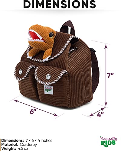 Naturally KIDS Backpacks with Plush Toy