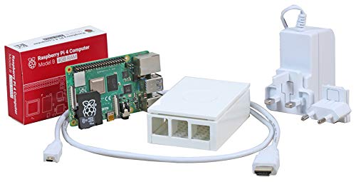 U:Create Raspberry Pi 4 Model B 4GB Starter Kit, White
