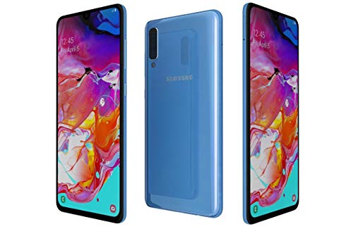 Samsung Galaxy A70 128GB/6GB SM-A705MN/DS 6.7" HD+ Infinity-U 4G/LTE Factory Unlocked Smartphone (International Version) (Black)