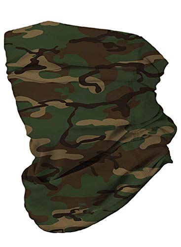 Aleumdr Seamless Face Cover Bandanas For Anti Dust 2020 Neck Gaiter Print Camouflage Scarf Cool Women Unisex Headband Headwear
