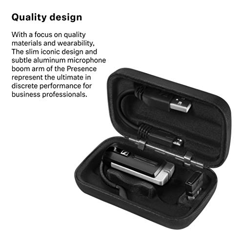 Sennheiser PRESENCE Earset - Mono - Wireless - Bluetooth - 82 ft - 100 Hz - 15 kHz - Over-the-ear - Monaural - Outer-ear PRESENCEUCML