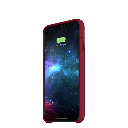 Mophie Juice Pack Access - Ultra-Slim Wireless Battery Case - Made for Apple iPhone Xs Max (2,200mAh) - Dark Red