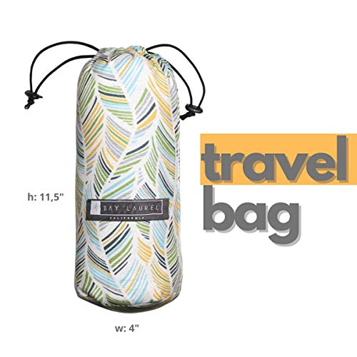 Beach Set: Turquoise and Green Turkish Beach Towel with Travel Bag + Pink Hasir Turkish Towel Blanket