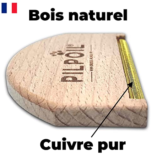 Rasoir Anti Bouloche, Brosse Anti Peluche, Nettoyeur de Peluches Manuel Peigne Cachemire Vêtement, Manteau, Pull, Réutilisable, Retire Poils d'animaux des Vêtements , 1 Brosse + Sac Offert | Pilpoil