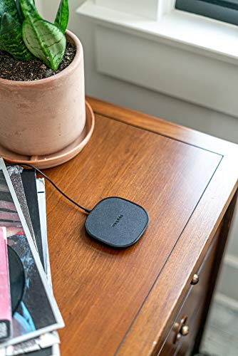 mophie Wireless Charging Pad - Made for Apple Airpods, iPhone Xs Max, iPhone Xs, iPhone XR and Other Qi-Enabled Devices - Black, Model:409903381