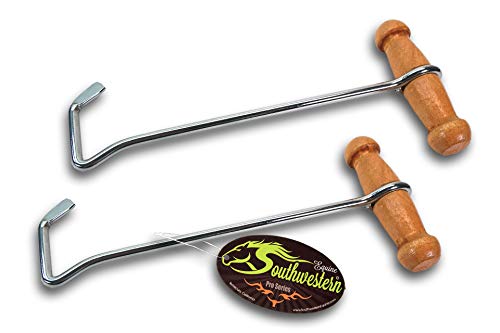 Boot Hooks Boot Pullers Wood Handles (2 hooks)