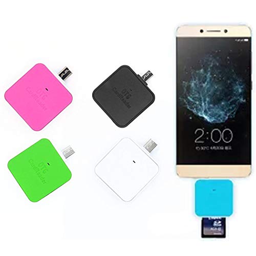 LIOPIO New OTG Smart USB 2.0+ Micro USB Card Reader Support for T-Flash/SD Internal Memory Card Readers