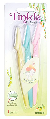 Dorco Tinkle Eyebrow Shaper, 3-Pack