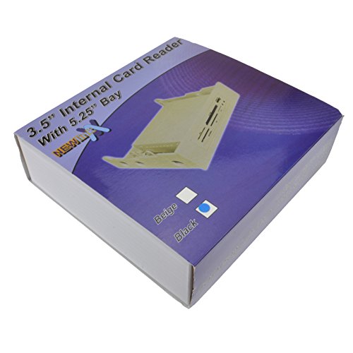 Internal Memory Card Reader for 5.25 CD/DVD Bay With USB Port BLACK