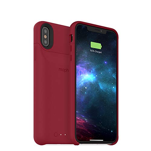 Mophie Juice Pack Access - Ultra-Slim Wireless Battery Case - Made for Apple iPhone Xs Max (2,200mAh) - Dark Red