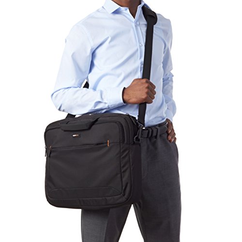 AmazonBasics 17.3-Inch HP Laptop Case Bag, Black, 1-Pack