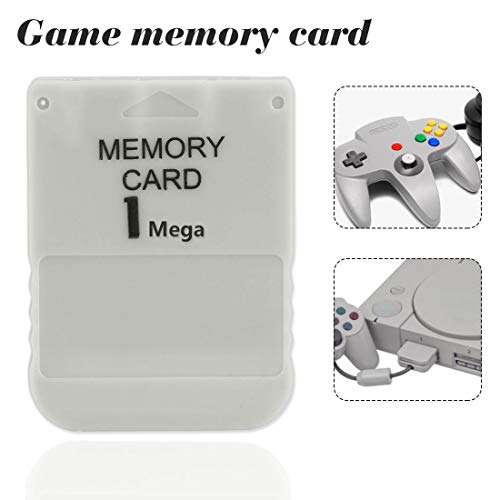 uu19ee PS1 Memory Card Useful Practical 1 Mega Memory Card For PlayStation 1 One PS1 PSX Game Affordable 1M 1MB