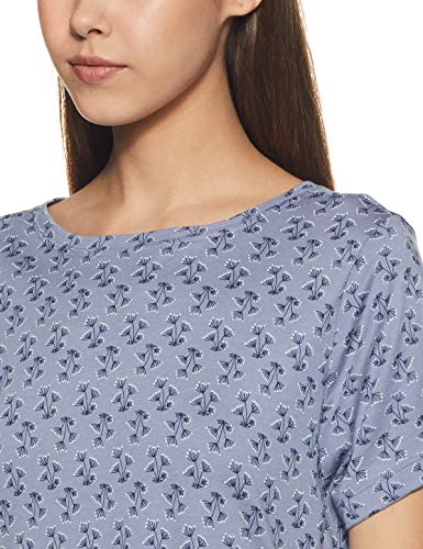 Jockey Cotton a-line Dress (RX25_Infinity Blue Assorted Prints_M)