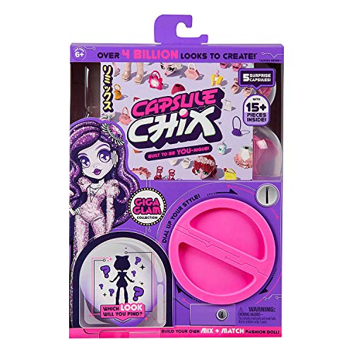 Capsule Chix – Surprise Doll with Unboxing Experience for Girls Age 5 (Famous 70001539)