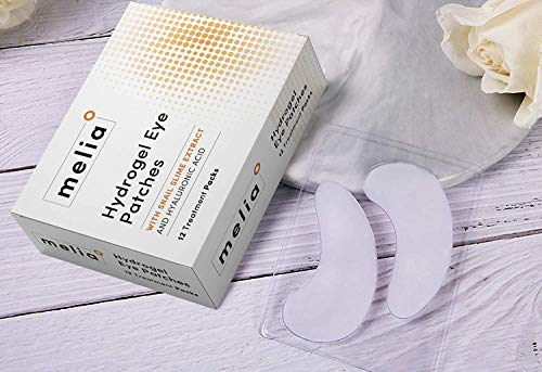 Under Eye Patches Eye Mask for Puffy Eyes, Dark Circles and Under Eye Bags Treatment With Hyaluronic Acid and Snail Slime Extract…