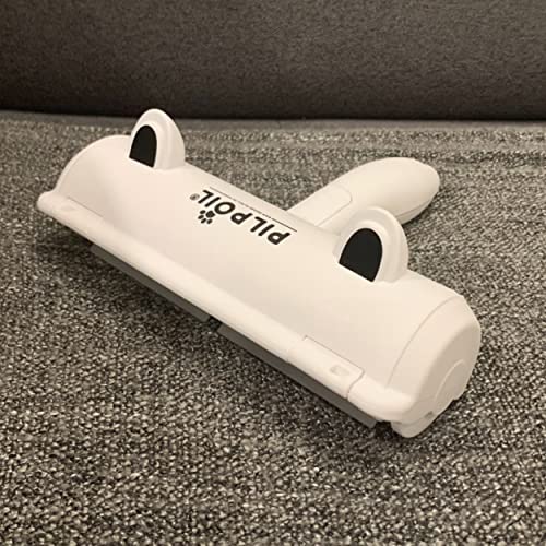 Brosse attrape poil - Anti Poils Animaux Chat, Chien, Brosse Ramasse Enlève Poils_ Electrostatique et Réutilisable, Rouleau à Poils d'animaux, Épilateur(Arbre à chat/canapé/Voiture/lit/Tapis)-Pilpoil_