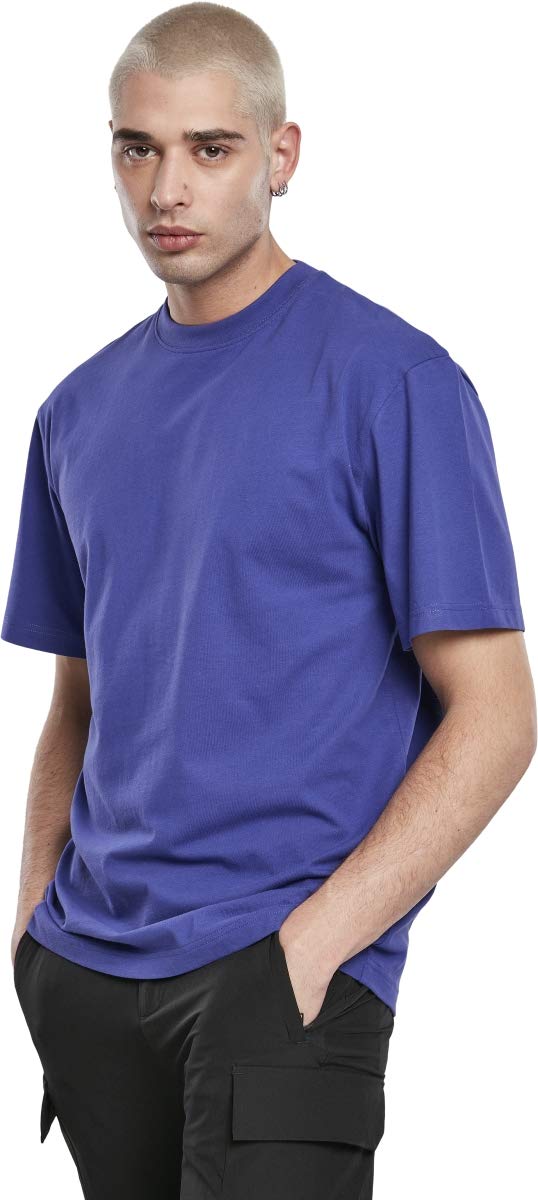 Urban Classics herr t-shirt Tall Tee enfärgad, långskuren herrskjorta i många färger, storlekar S – 6XL