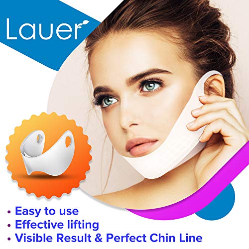 V Shaped Slimming Face Mask Double Chin Reducer V Line Lifting Mask Neck Lift Tape Face Slimmer Patch For Firming and Tightening Skin
