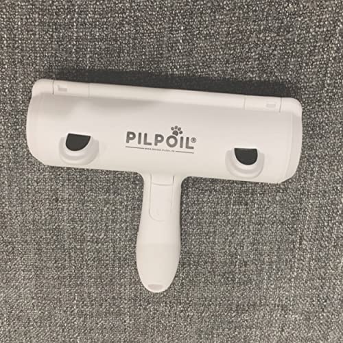 Brosse attrape poil - Anti Poils Animaux Chat, Chien, Brosse Ramasse Enlève Poils_ Electrostatique et Réutilisable, Rouleau à Poils d'animaux, Épilateur(Arbre à chat/canapé/Voiture/lit/Tapis)-Pilpoil_