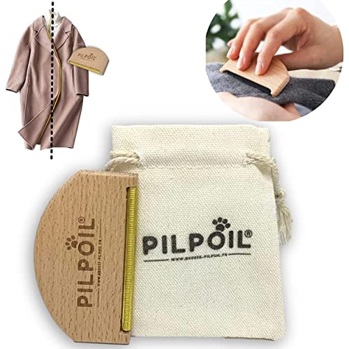 Pack x2 Rasoir Anti Bouloche Vêtement_Nettoyeur de Peluches Pulls Manteau Tapis Brosse Anti Poils Animaux_Appareil Anti Bouloches Retire enlève Les Bouloches lint Remover, Deboulocheur | Pilpoil