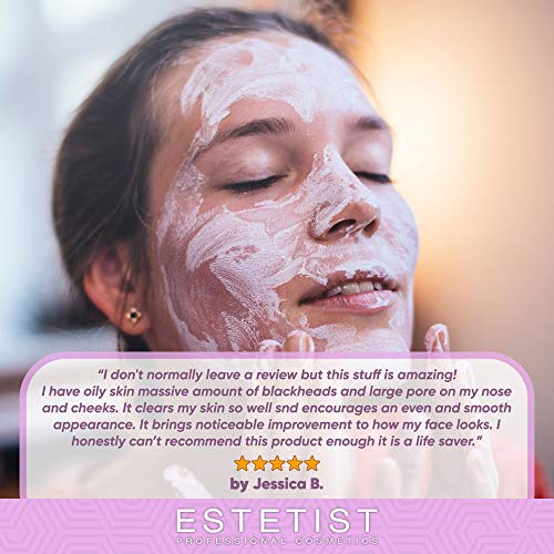 Purifying Pink Face Mask - Blackhead Remover Mask with Australian Pink Clay, Facial Mask Skin Care, Pore Cleaner and Pore Minimizer