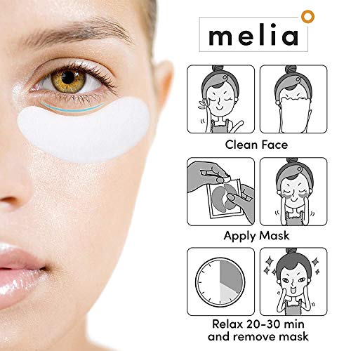 Under Eye Patches Eye Mask for Puffy Eyes, Dark Circles and Under Eye Bags Treatment With Hyaluronic Acid and Snail Slime Extract…