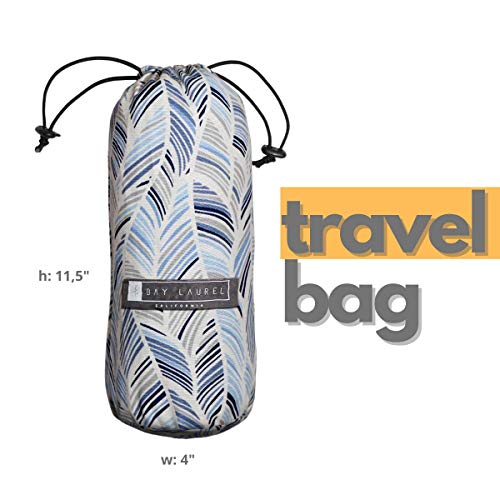 Turkish Towel with Beach/Travel Bag (39" x 71") - Pre-Washed - 100% Cotton Bath Towels - Effective, Absorbent and Quick Dry Beach Towel - Washer Safe Peshtemal Towel with No Shrinkage - Eco-Friendly