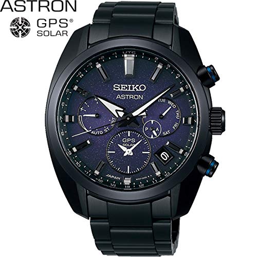[セイコー]SEIKO 腕時計 ASTRON(アストロン) GPS時刻修正 ソーラー充電 オールブラック SBXC077 メンズ