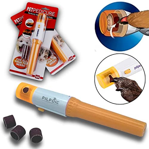 Lime à Ongle Chien, Coupe Ongle Chien Electrique, Coupe Griffes électrique pour Chat Chien Grand Moyen, 40DB Ultra-Silencieux