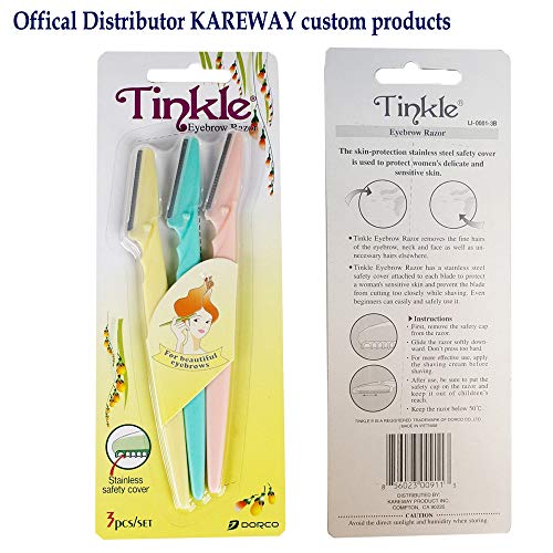 Tinkle Eyebrow Razor Pack of 6