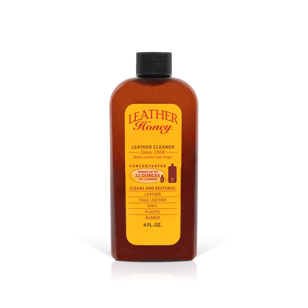 Leather Cleaner by Leather Honey: The Best Leather Cleaner for Vinyl and Leather Apparel, Furniture, Auto Interior, Shoes and Accessories. Concentrated Formula Makes 32 Ounces When Diluted!