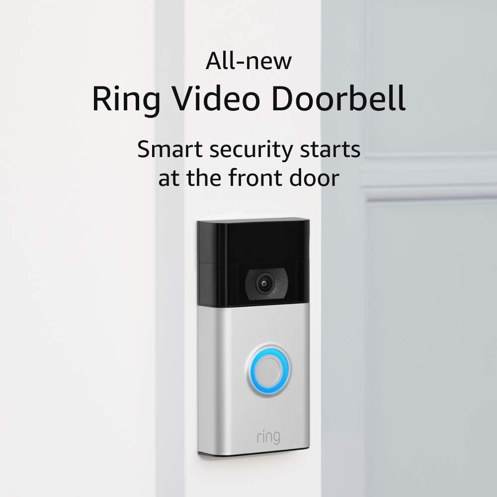 Ring 842861110227 Funkklingel with automatischem Nachtlicht, with Bewegungsmelder