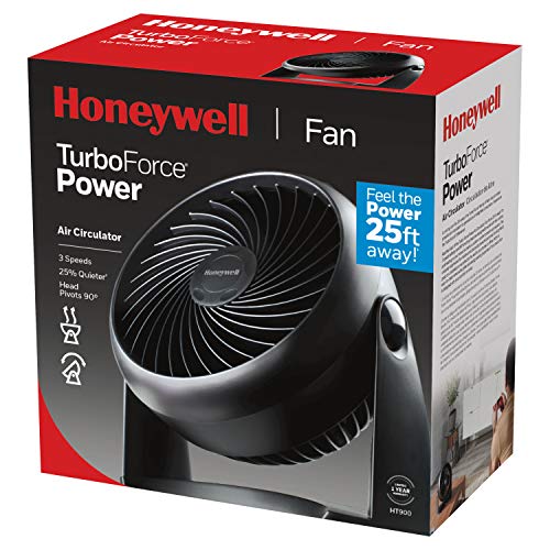 Honeywell HT-900 TurboForce Air Circulator Fan Black
