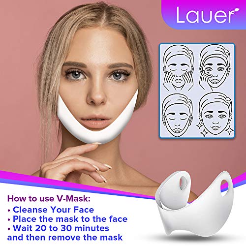 V Shaped Slimming Face Mask Double Chin Reducer V Line Lifting Mask Neck Lift Tape Face Slimmer Patch For Firming and Tightening Skin