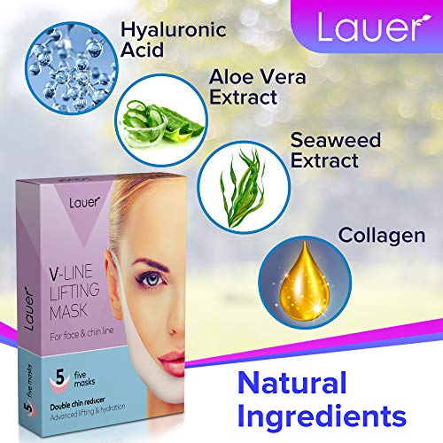 V Shaped Slimming Face Mask Double Chin Reducer V Line Lifting Mask Neck Lift Tape Face Slimmer Patch For Firming and Tightening Skin